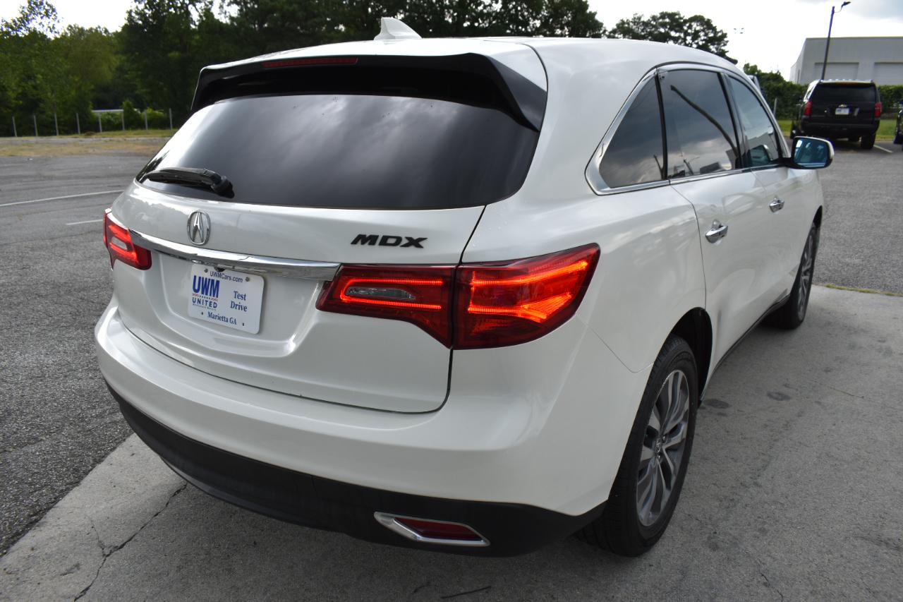 Acura MDX 6-Spd AT w/Tech Package 2015