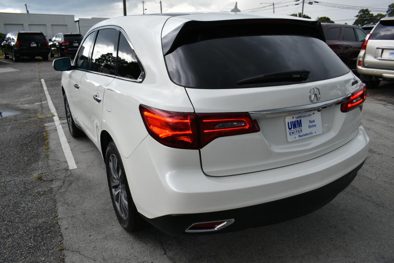 Acura MDX 6-Spd AT w/Tech Package 2015