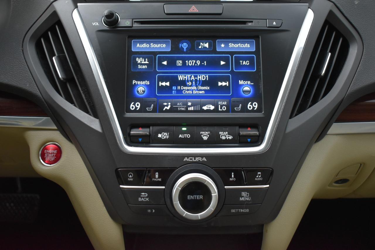 Acura MDX 6-Spd AT w/Tech Package 2015