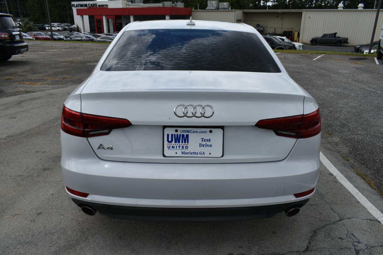 Audi A4 2.0T Premium Sedan 2017