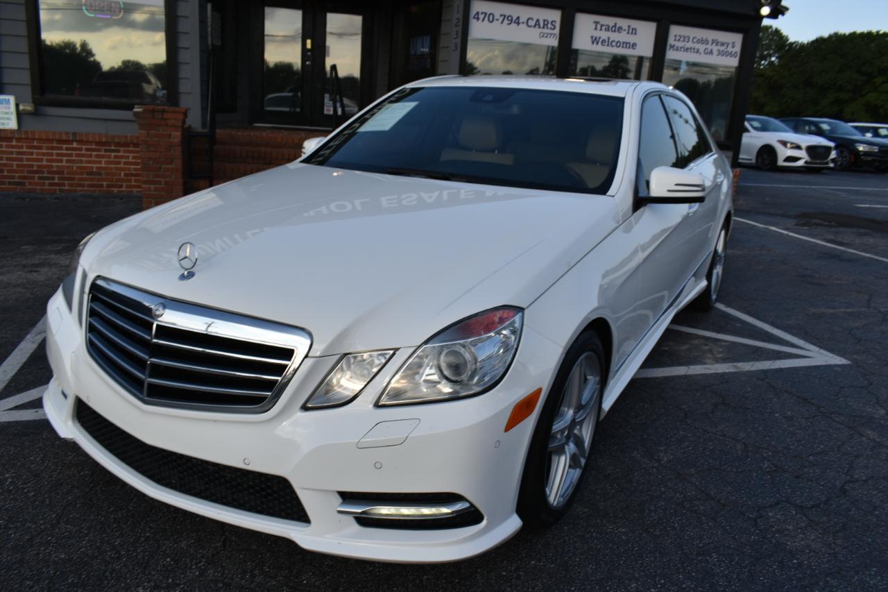 Mercedes-Benz E-Class E550 Sedan 4MATIC 2013
