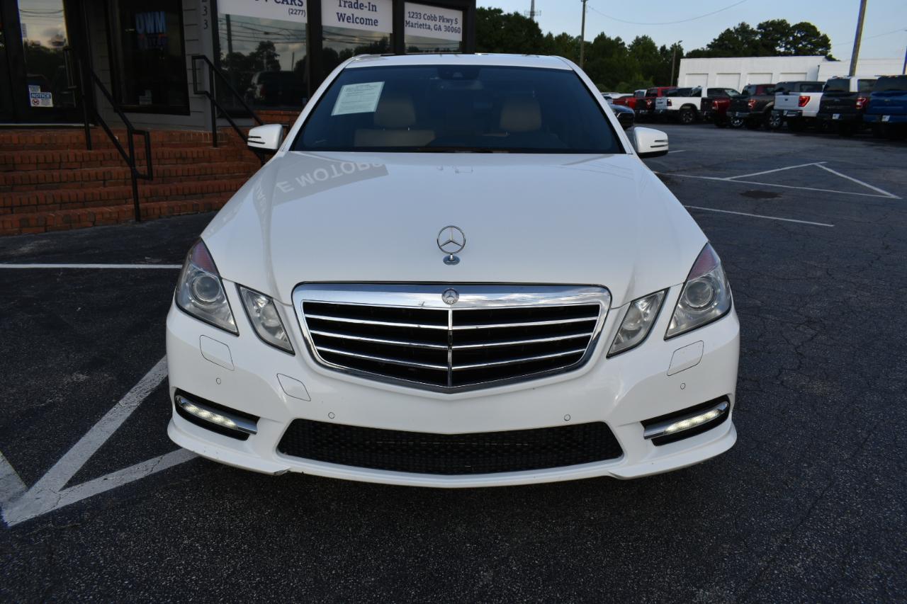 Mercedes-Benz E-Class E550 Sedan 4MATIC 2013