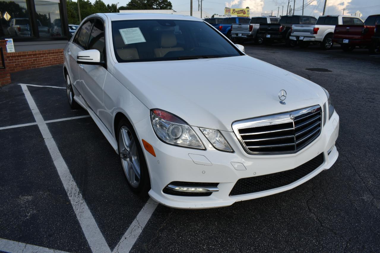 Mercedes-Benz E-Class E550 Sedan 4MATIC 2013