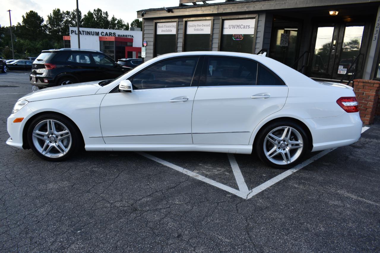 Mercedes-Benz E-Class E550 Sedan 4MATIC 2013