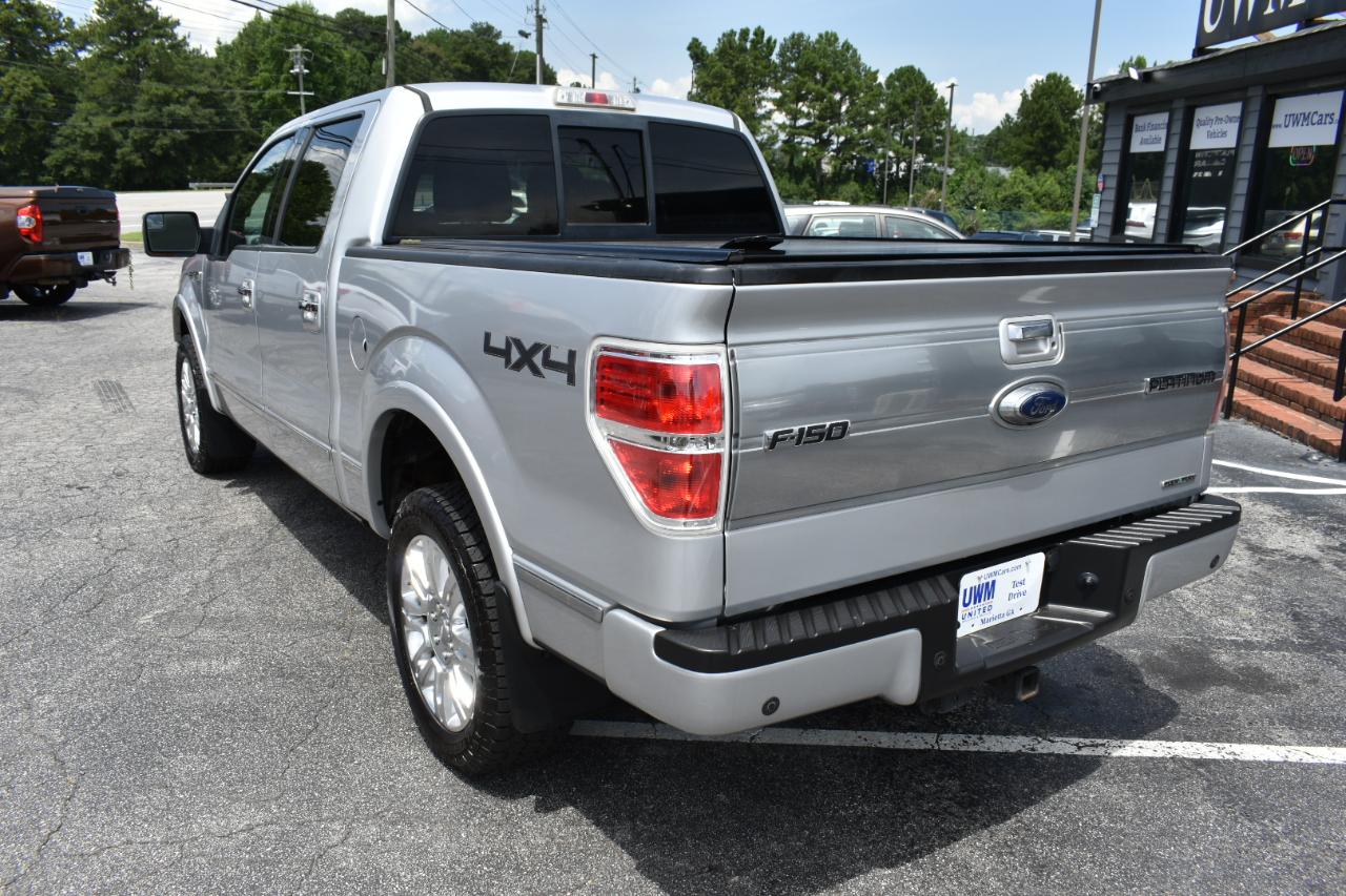 Ford F-150 Platinum SuperCrew 4WD 2012