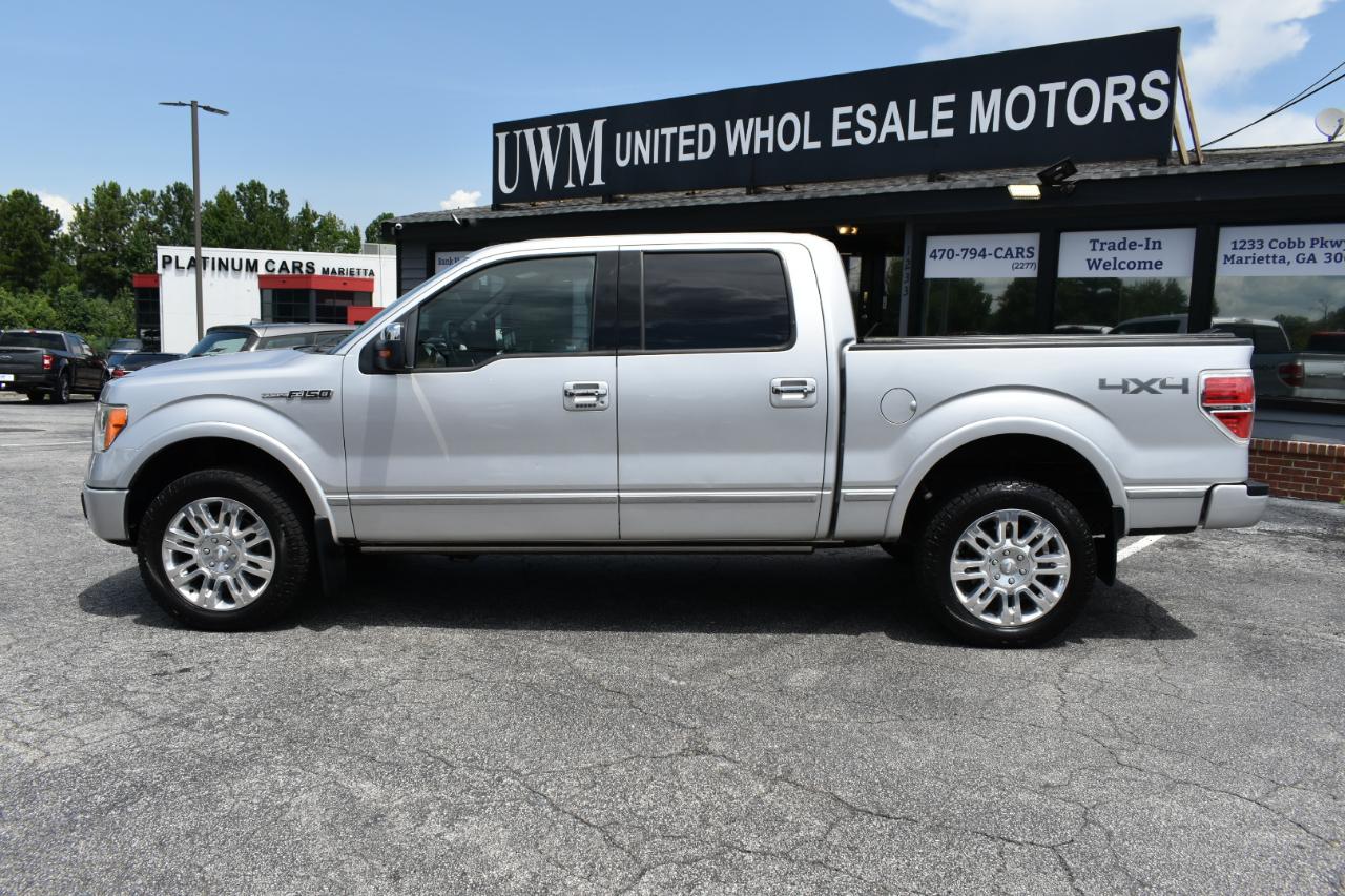 Ford F-150 Platinum SuperCrew 4WD 2012