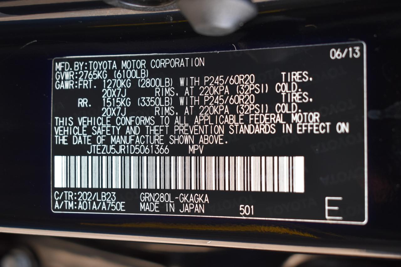 Toyota 4Runner SR5 2WD 2013