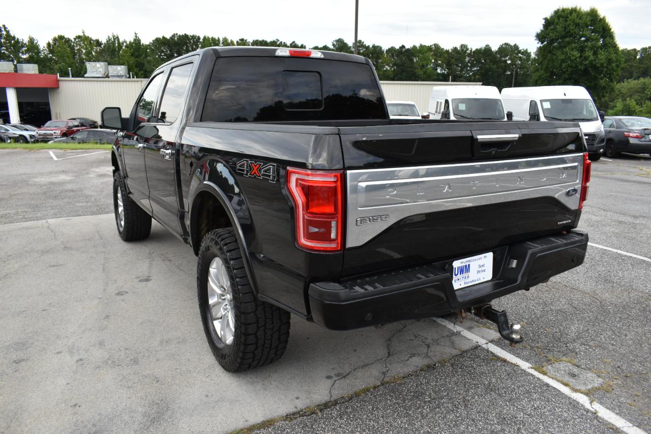 Ford F-150 Platinum SuperCrew 4WD 2015