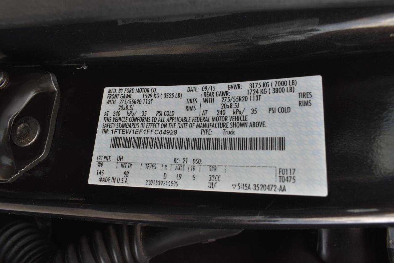 Ford F-150 Platinum SuperCrew 4WD 2015
