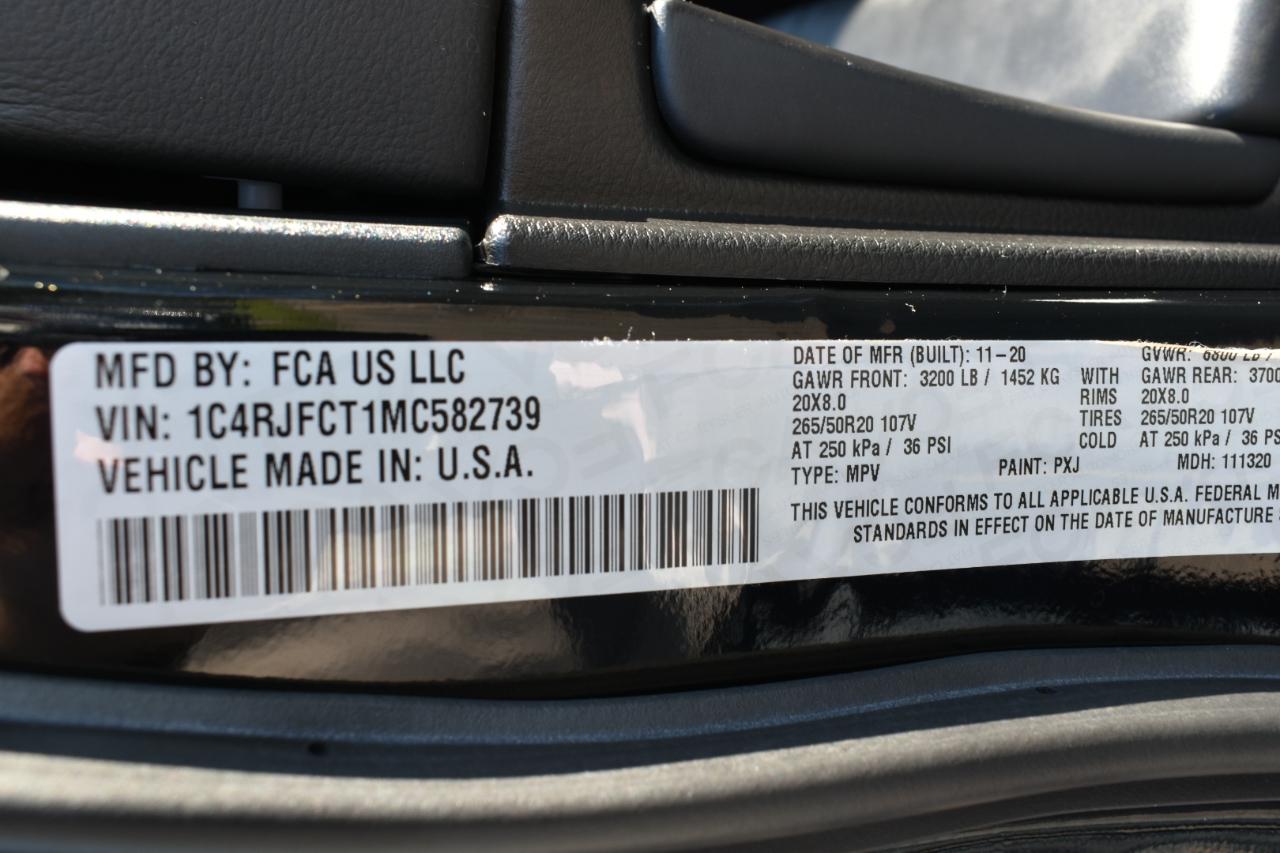 Jeep Grand Cherokee Overland 4WD 2021