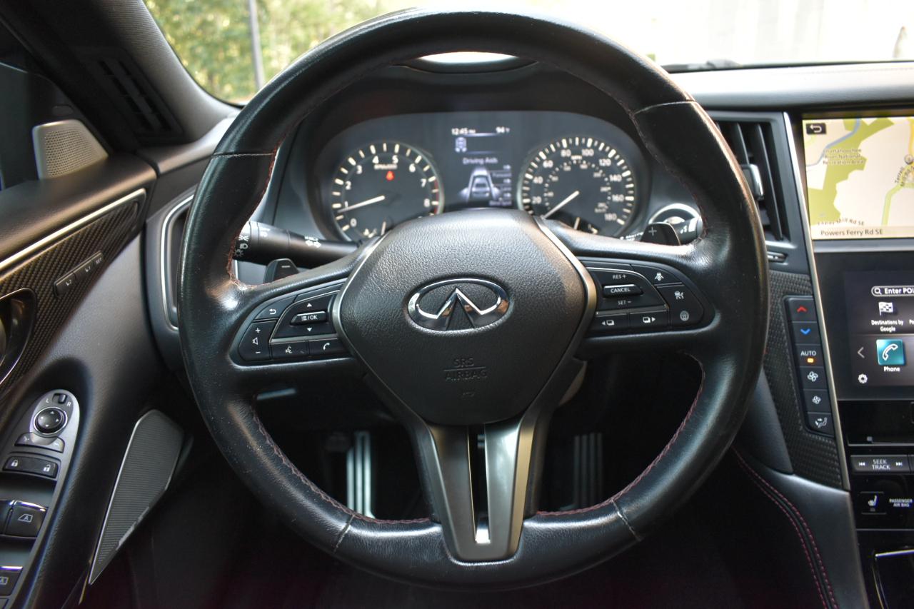 Infiniti Q50 Red Sport 400 2021