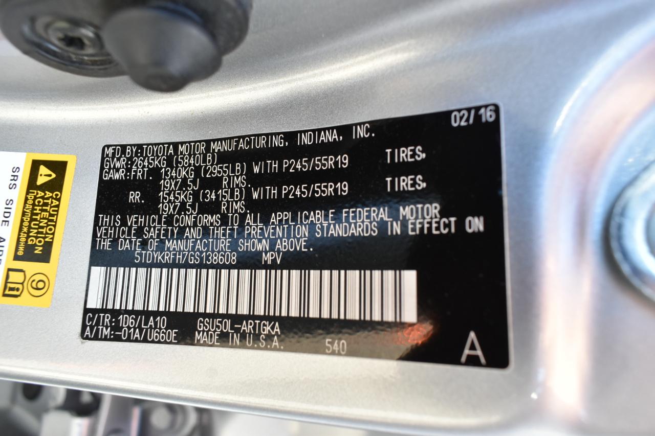Toyota Highlander Limited FWD V6 2016