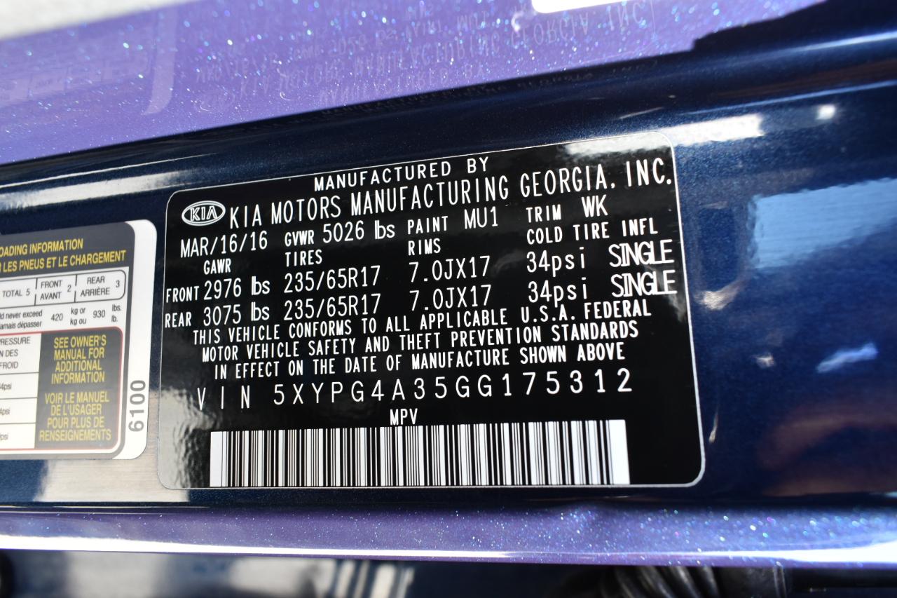 Kia Sorento LX 2WD 2016