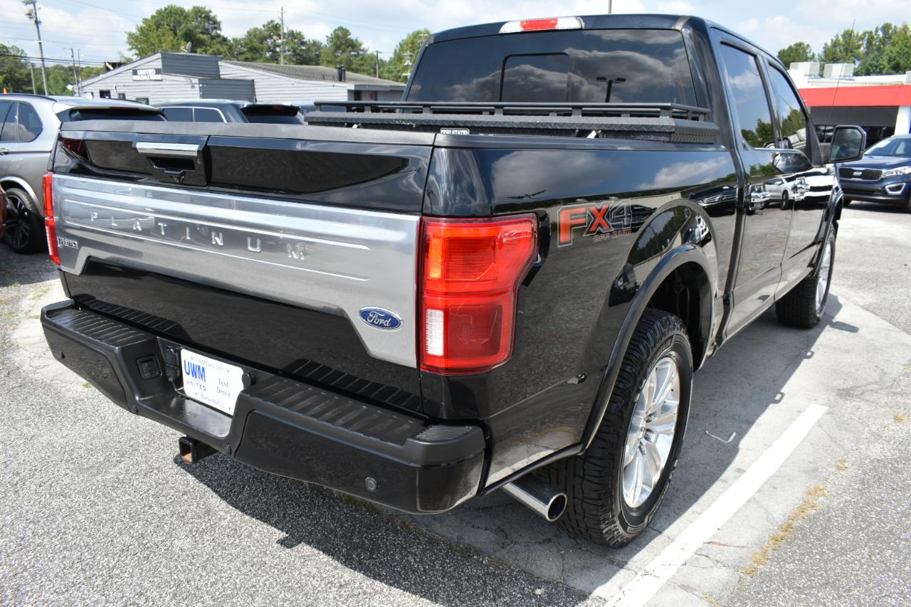 Ford F-150 Platinum SuperCrew 4WD 2018