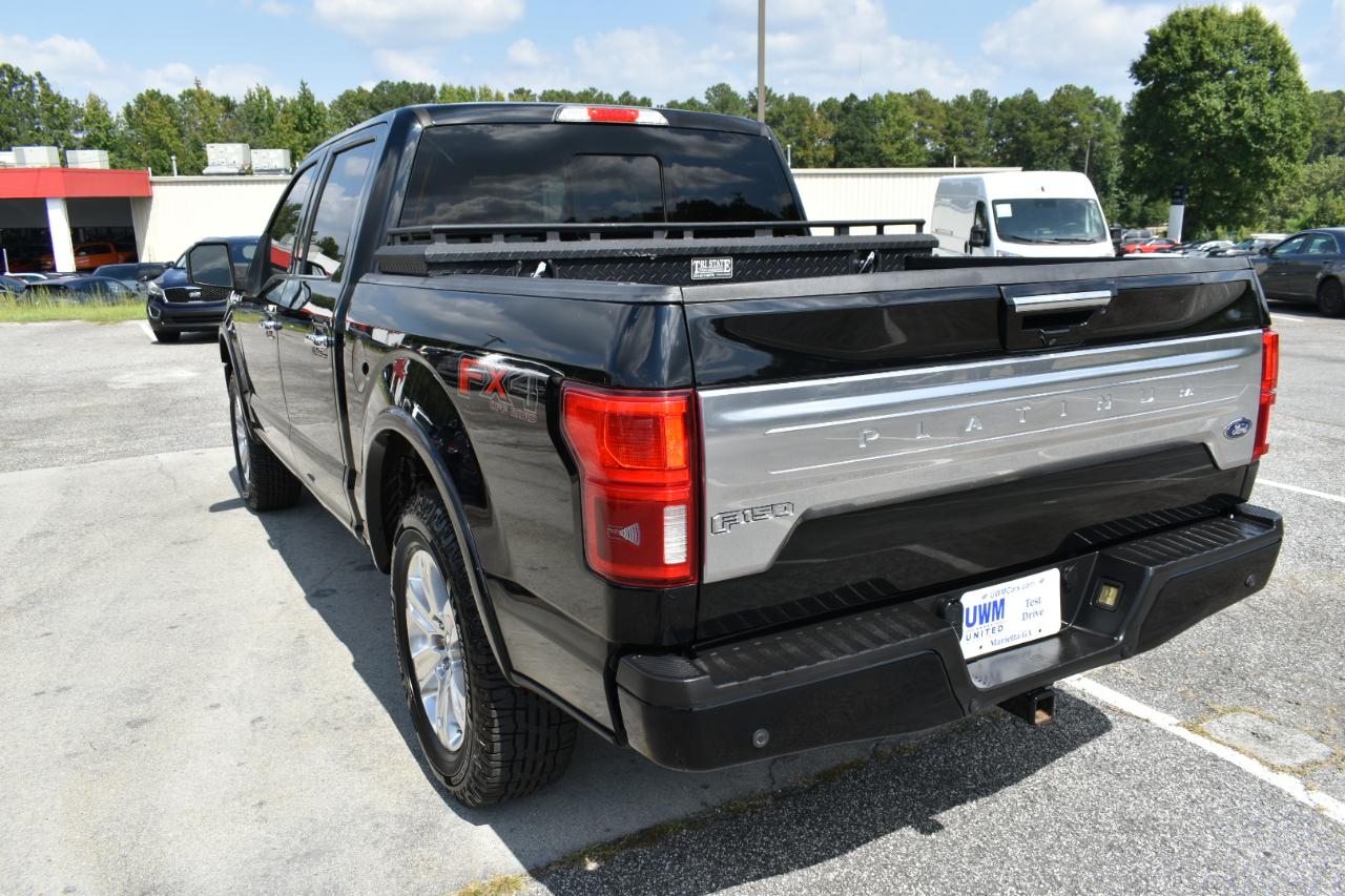 Ford F-150 Platinum SuperCrew 4WD 2018