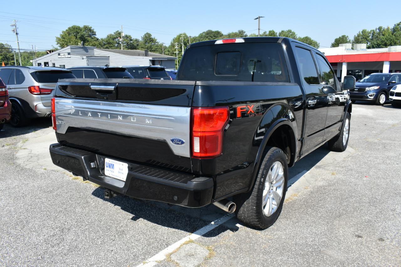 Ford F-150 Platinum SuperCrew 4WD 2018