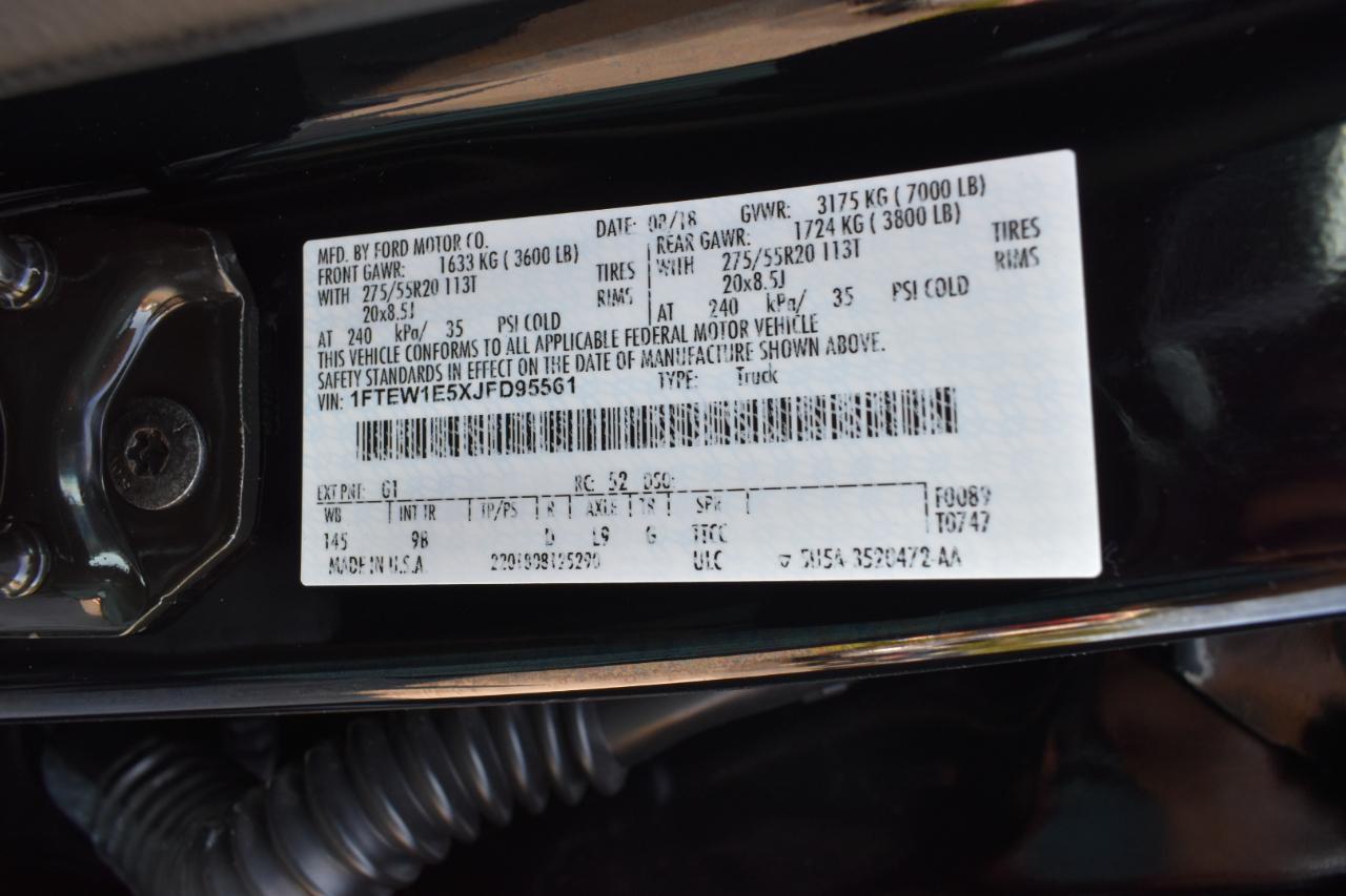 Ford F-150 Platinum SuperCrew 4WD 2018