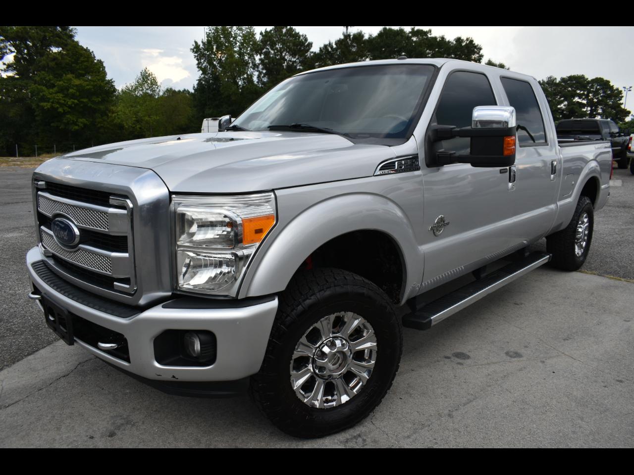 Ford F-250 SD Platinum Crew Cab 4WD 2013