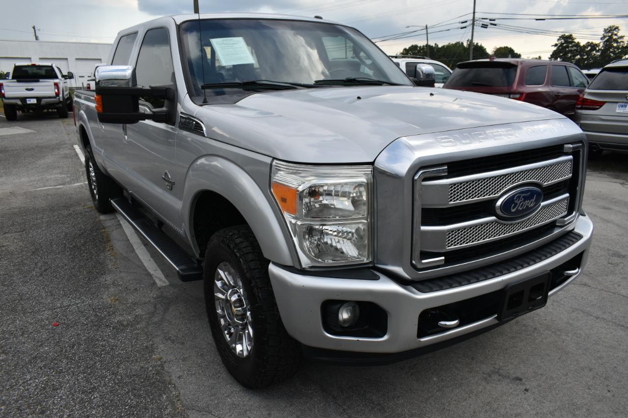 Ford F-250 SD Platinum Crew Cab 4WD 2013