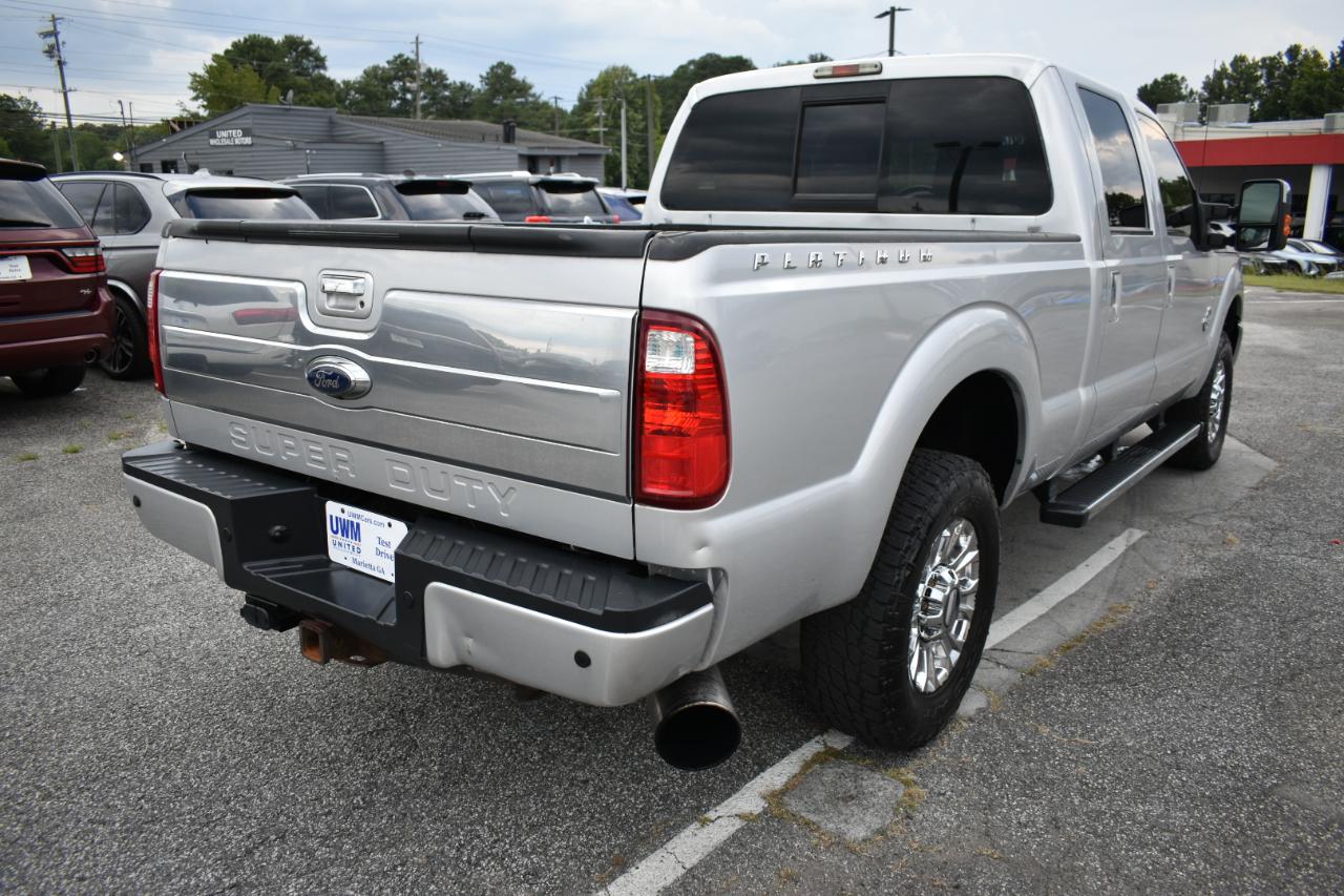 Ford F-250 SD Platinum Crew Cab 4WD 2013
