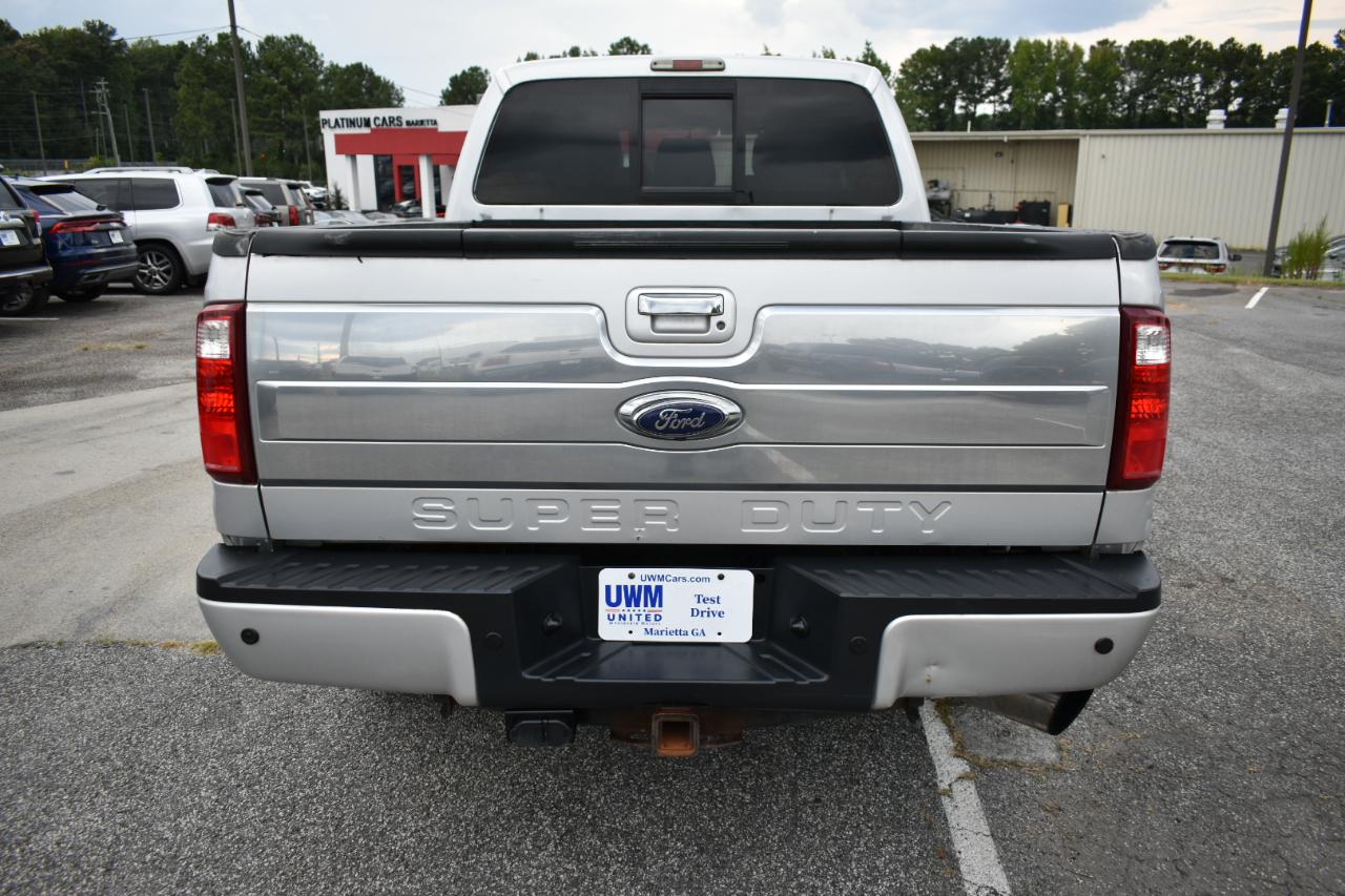 Ford F-250 SD Platinum Crew Cab 4WD 2013