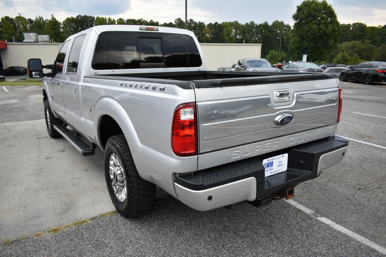 Ford F-250 SD Platinum Crew Cab 4WD 2013