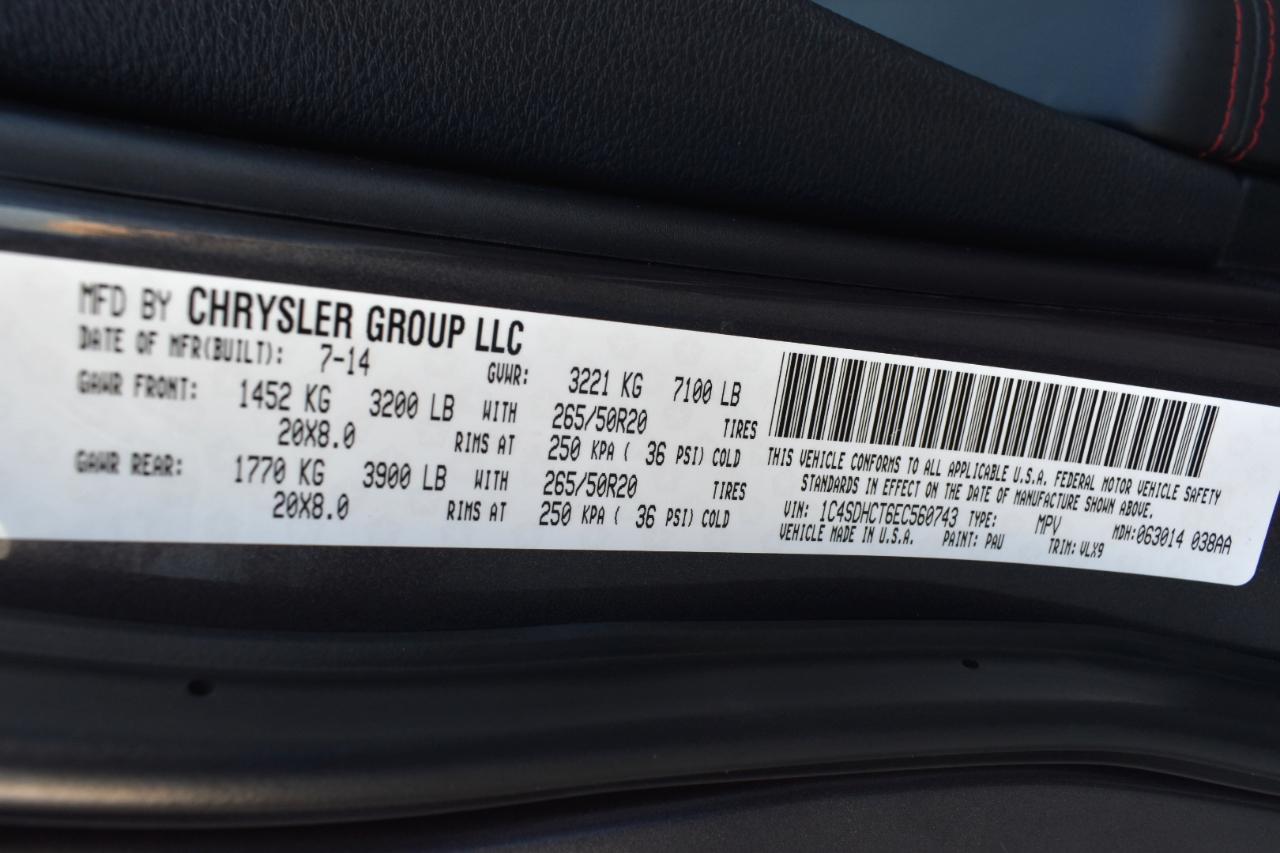 Dodge Durango R/T 2WD 2014