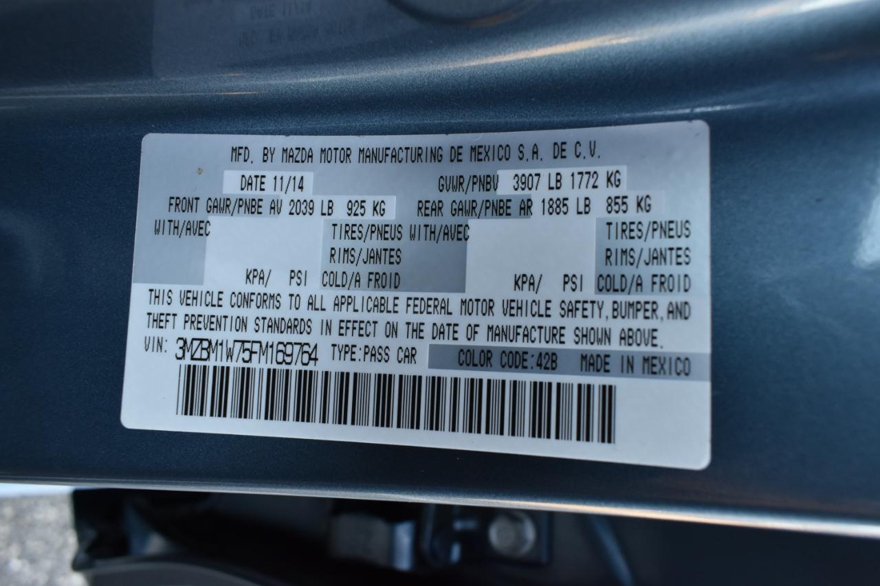 Mazda MAZDA3 I Grand Touring AT 4-Door 2015