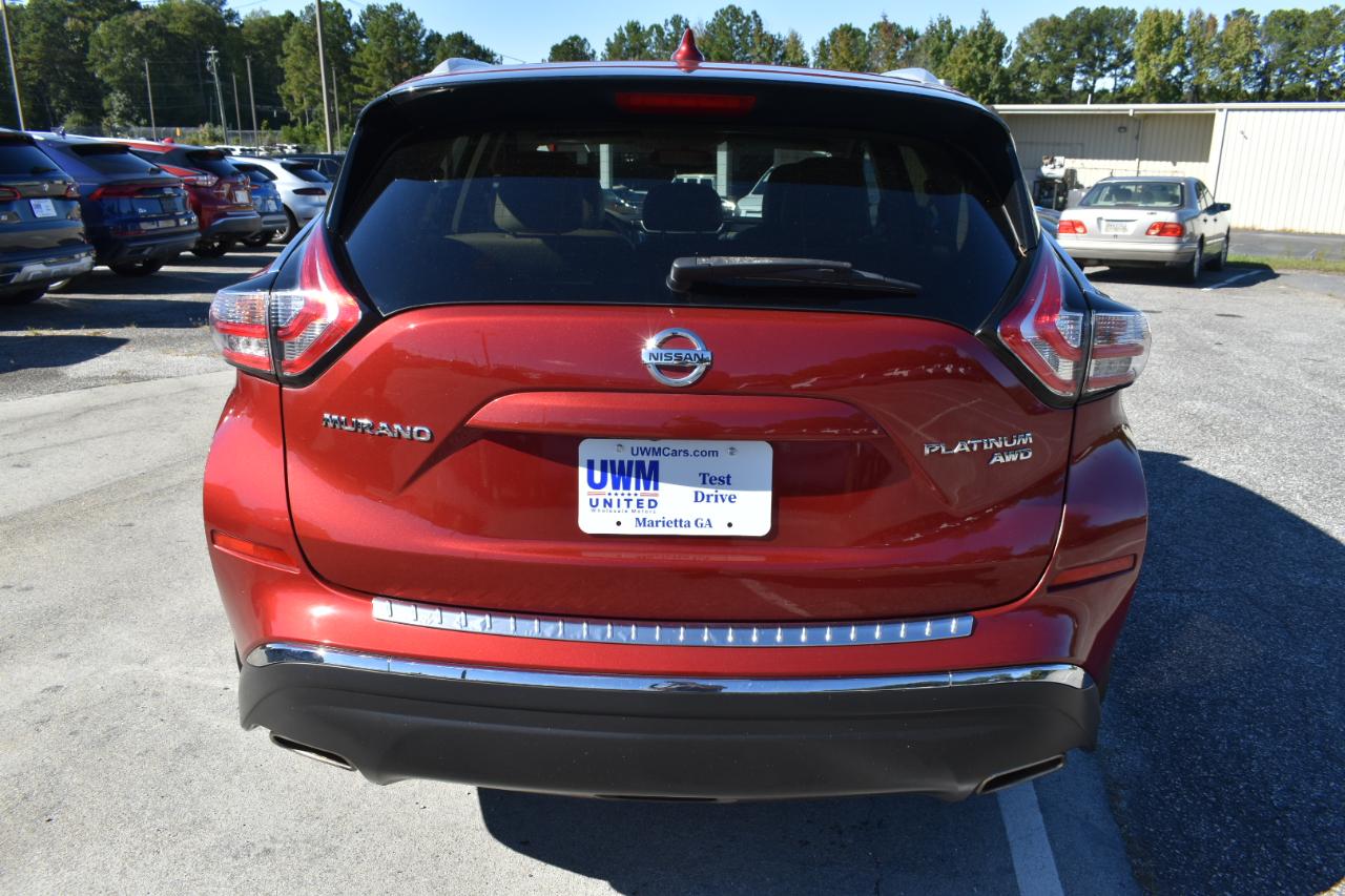 Nissan Murano Platinum AWD 2018