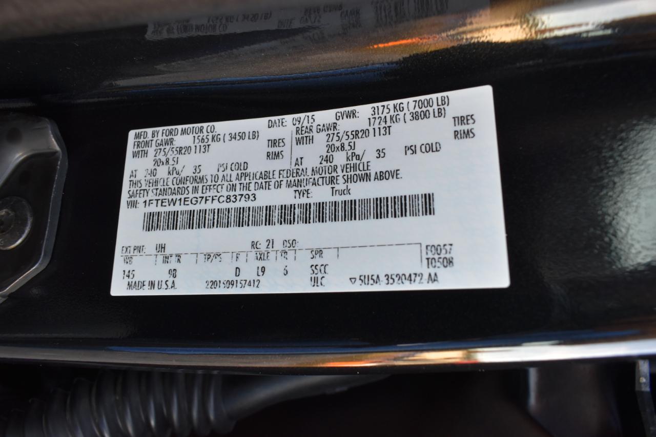 Ford F-150 Platinum SuperCrew 4WD 2015
