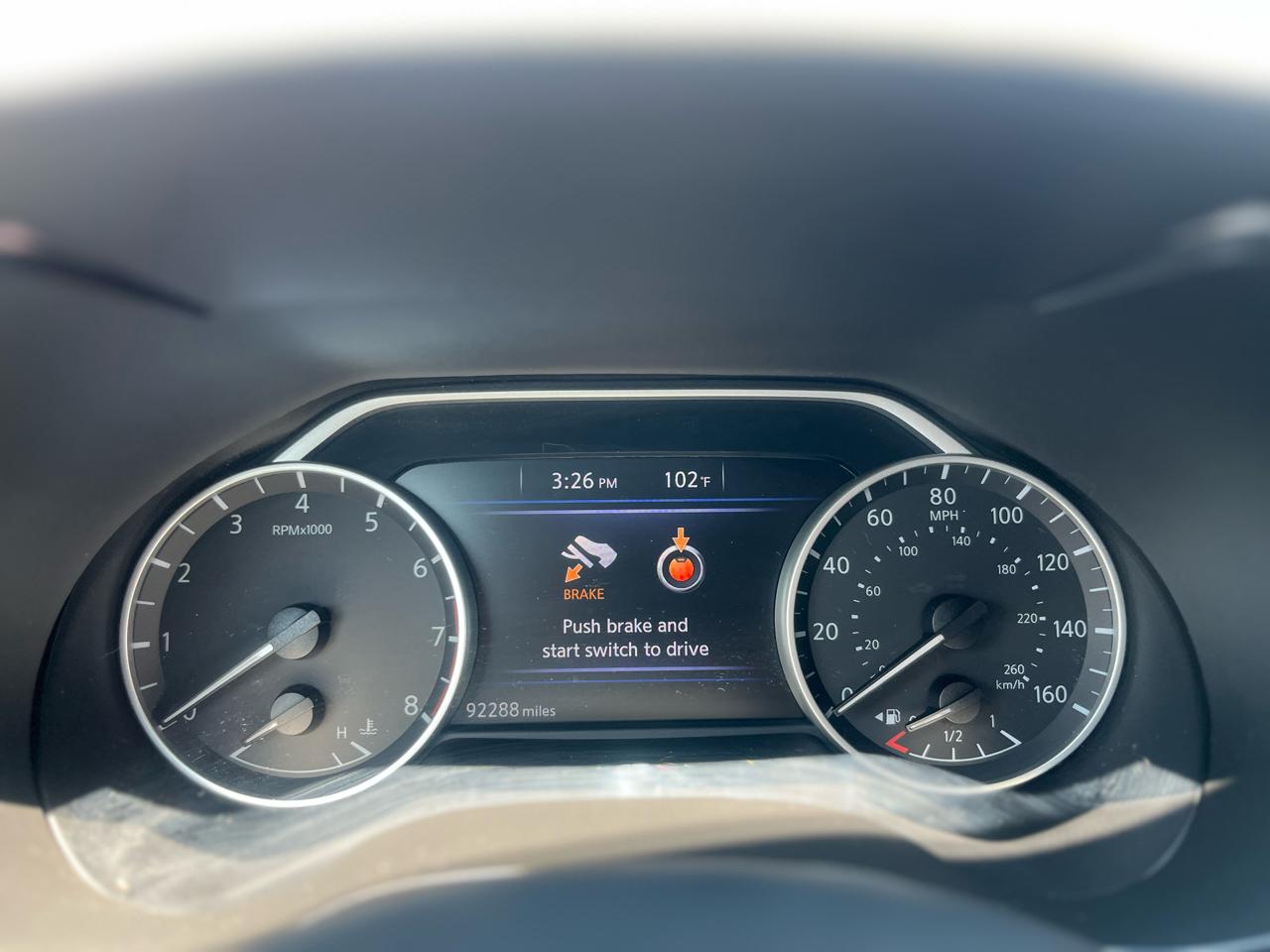 Red (Burgundy) 2019 Nissan Maxima Sedan Front-Wheel Drive Continuously Variable Transmission