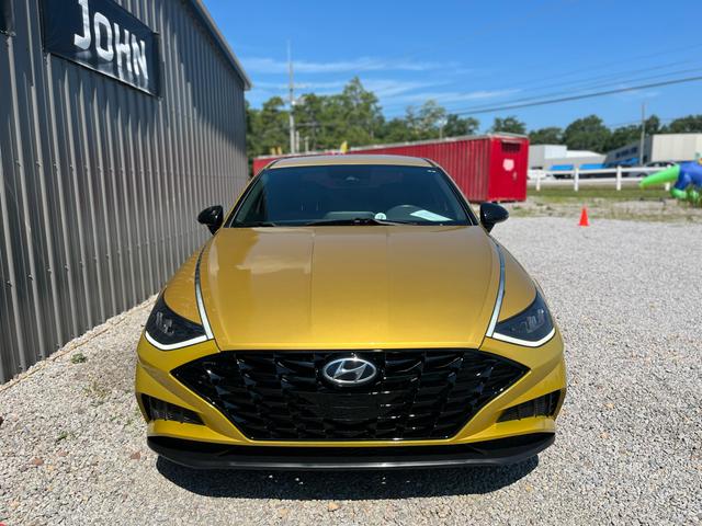 Yellow 2020 Hyundai Sonata Sedan Front-Wheel Drive Automatic