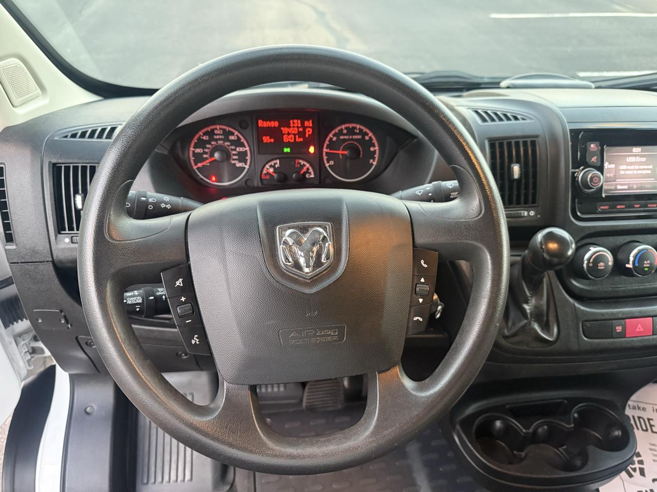RAM Promaster 1500 Low Roof 118-in. WB 2020