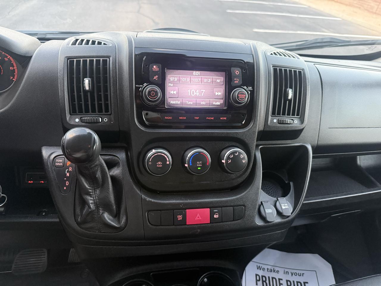 RAM Promaster 1500 Low Roof 118-in. WB 2020