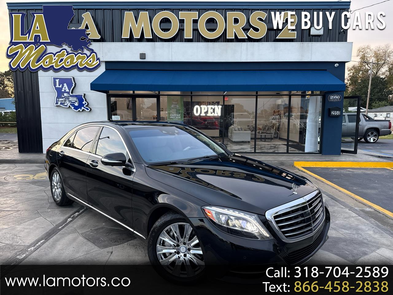 2015 Mercedes-Benz S-Class S550