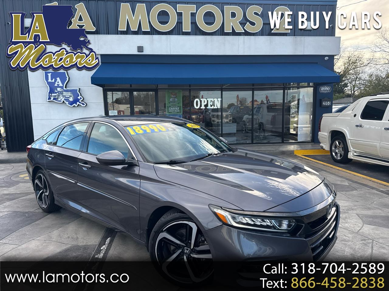 2019 Honda Accord Sport 4D Sedan 1.5L at