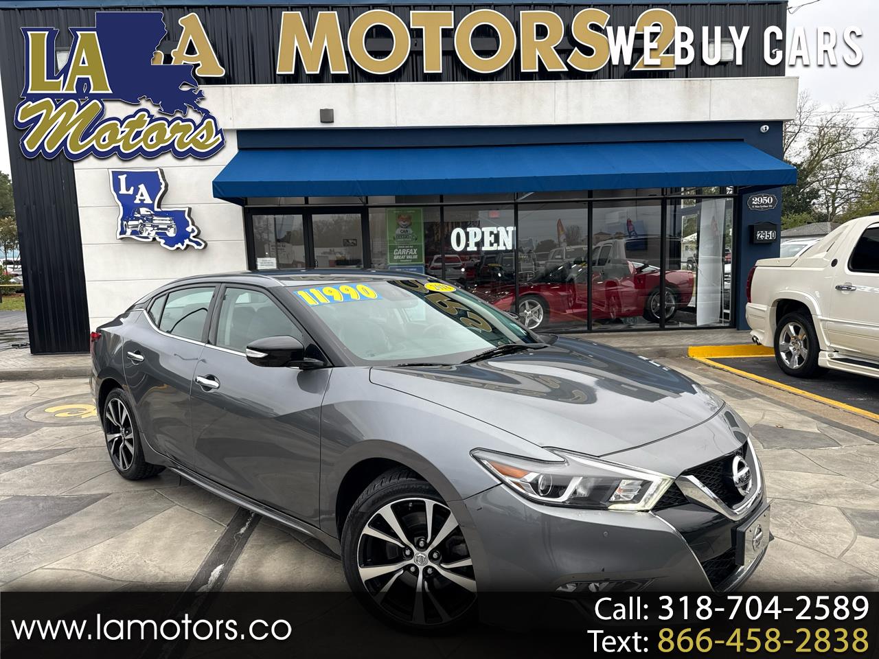 2018 Nissan Maxima 4dr Sdn 3.5 SV