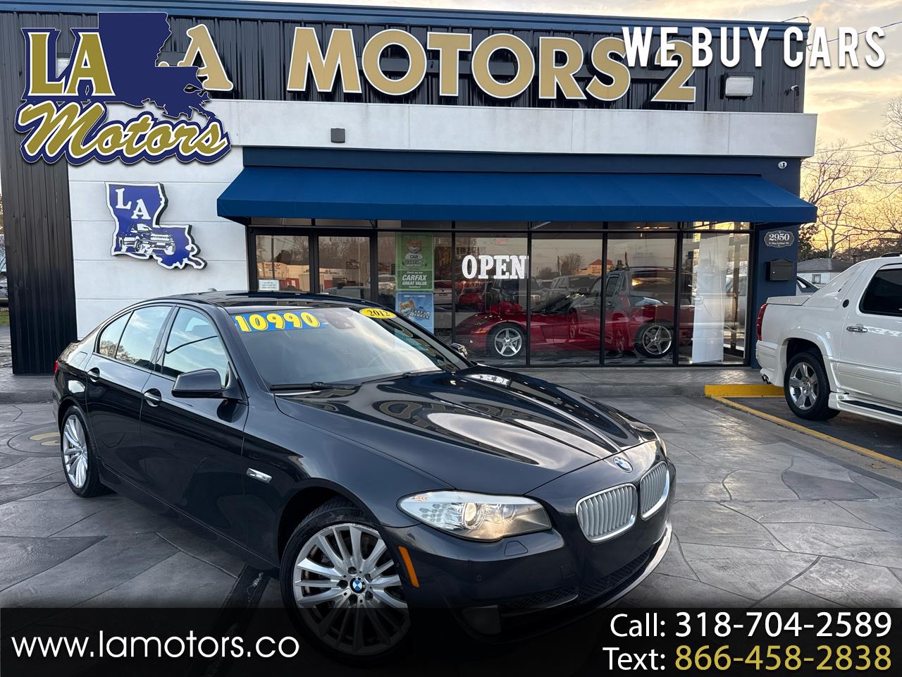 2012 BMW 5-Series 550i