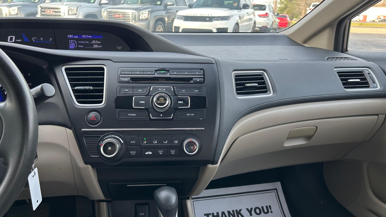 Honda Civic 4dr Sdn LX Auto 2015