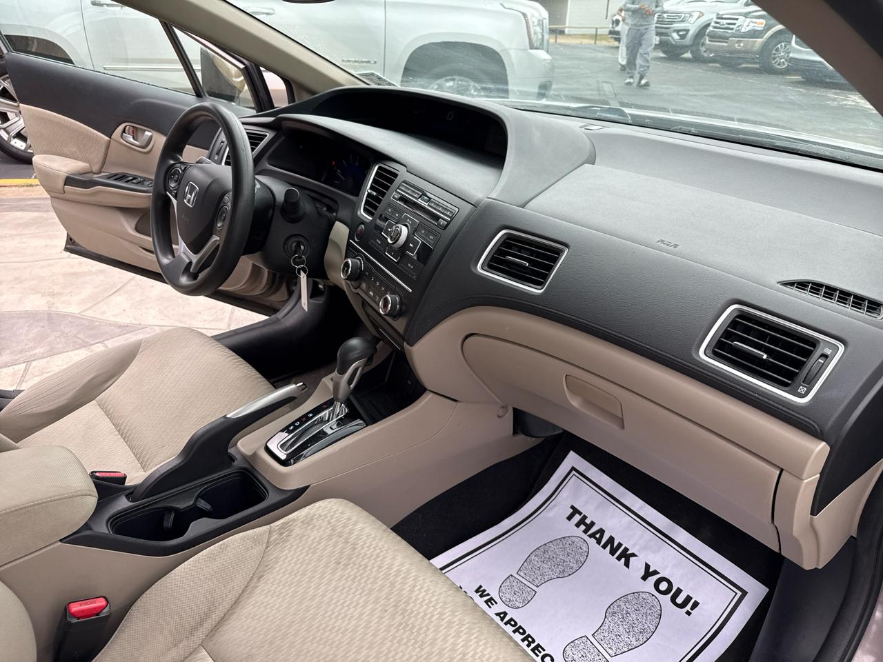 Honda Civic 4dr Sdn LX Auto 2015