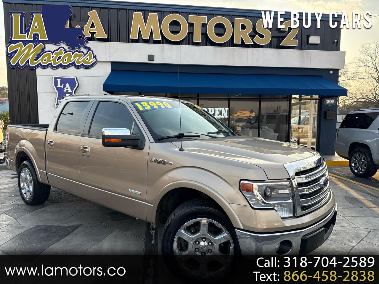 2013 Ford F-150 2WD SuperCrew 139" Lariat