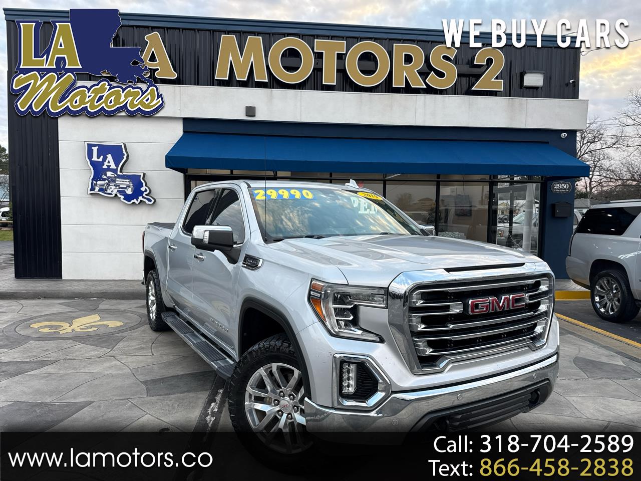 2019 GMC Sierra 1500 4WD Crew Cab 153.0" SLT