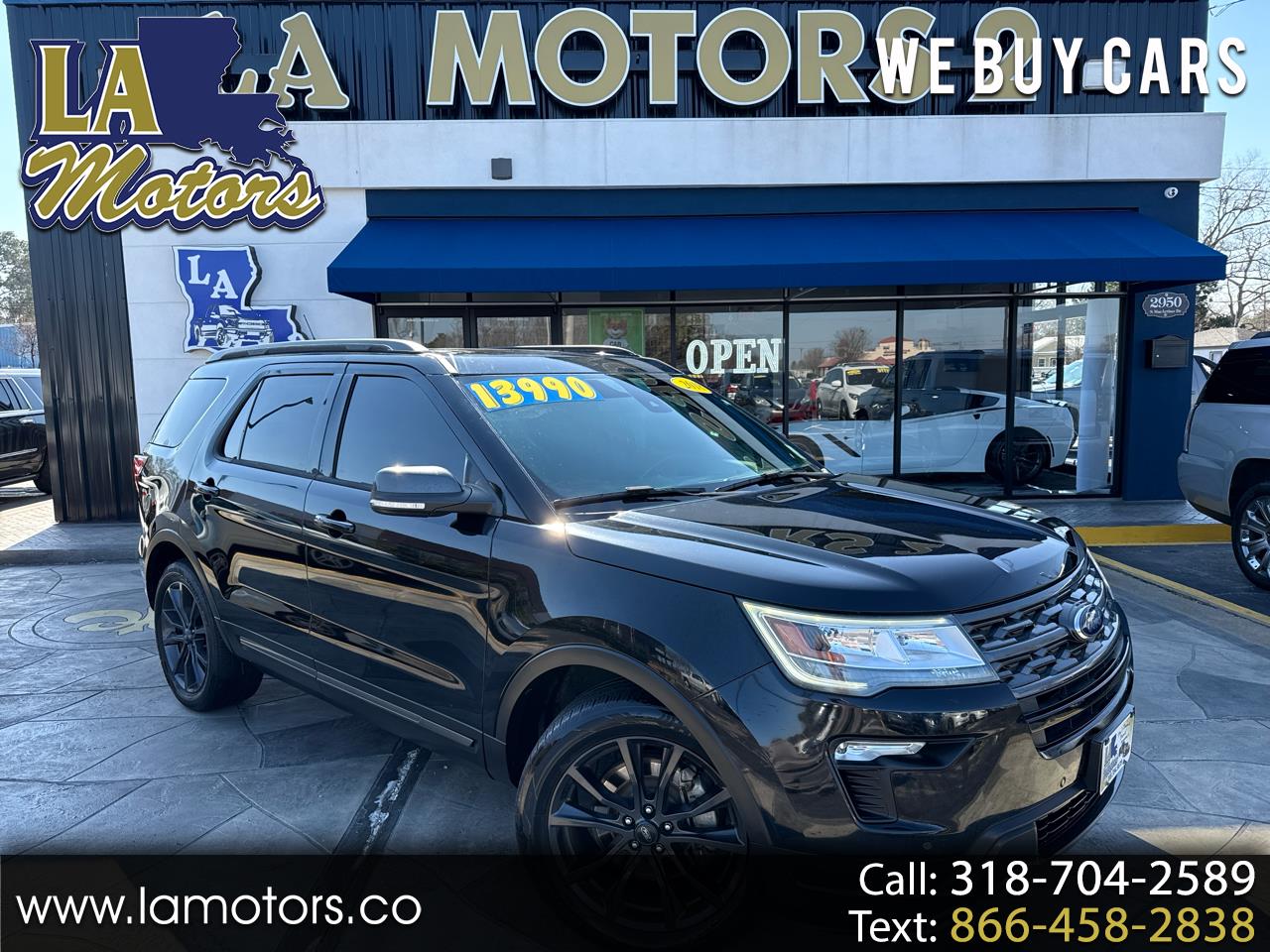 2018 Ford Explorer FWD 4dr XLT