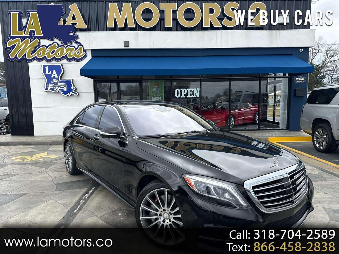 2015 Mercedes-Benz S-Class S550