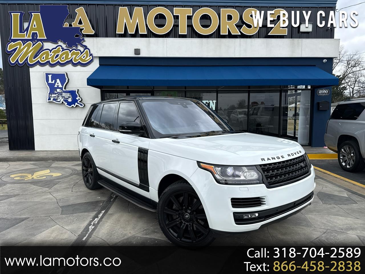 2017 Land Rover Range Rover HSE