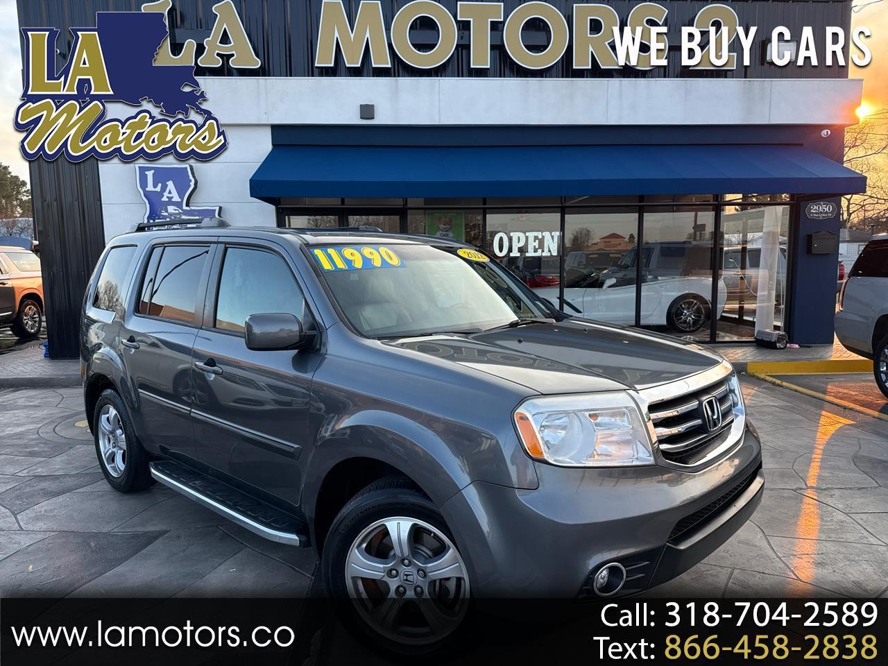 2012 Honda Pilot EX-L 2WD 5-Spd AT with Navigation