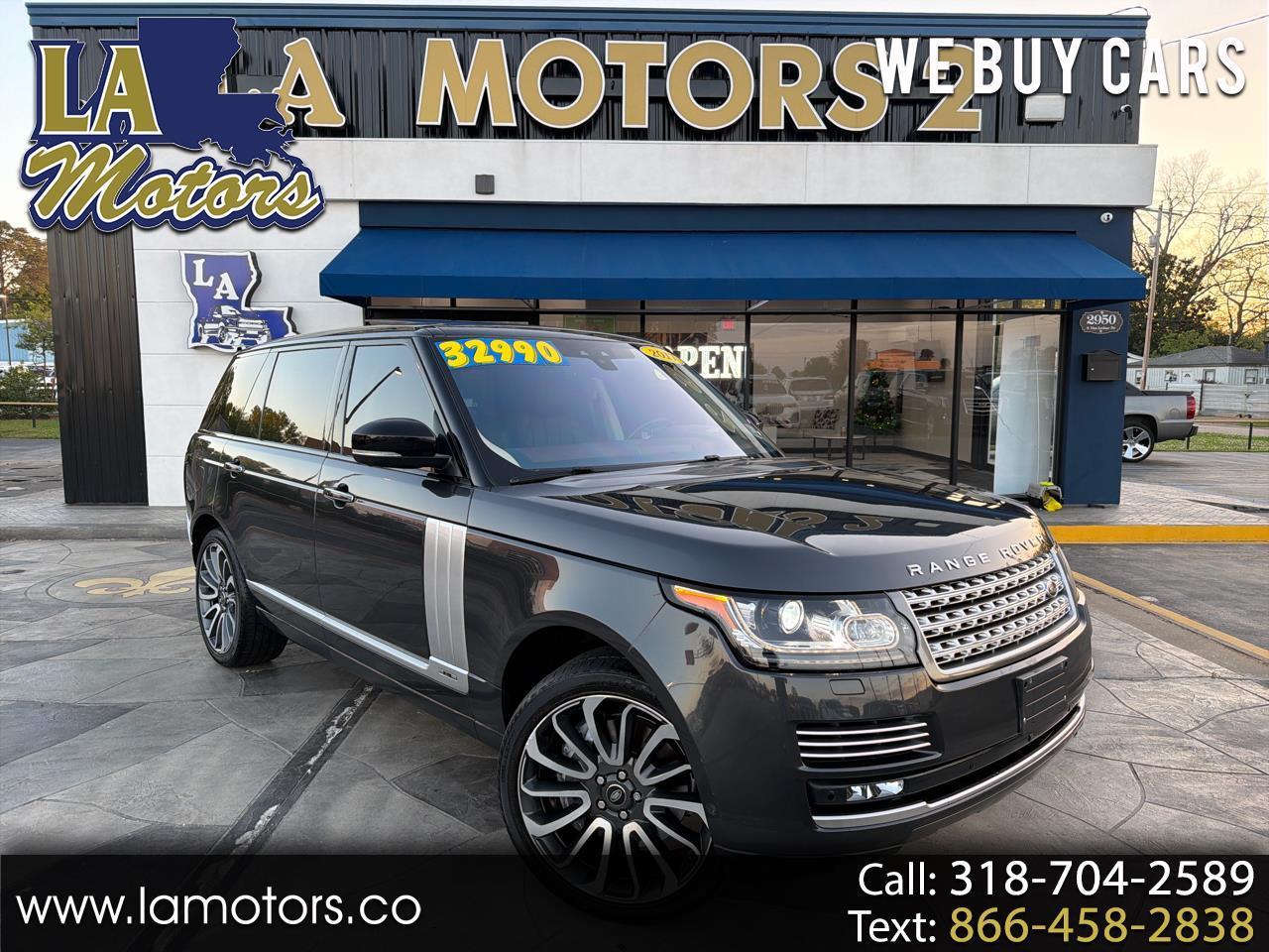 2017 Land Rover Range Rover Autobiography LWB