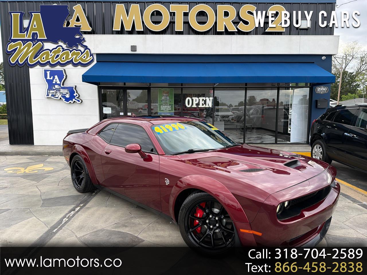 2018 Dodge Challenger SRT Hellcat Widebody RWD