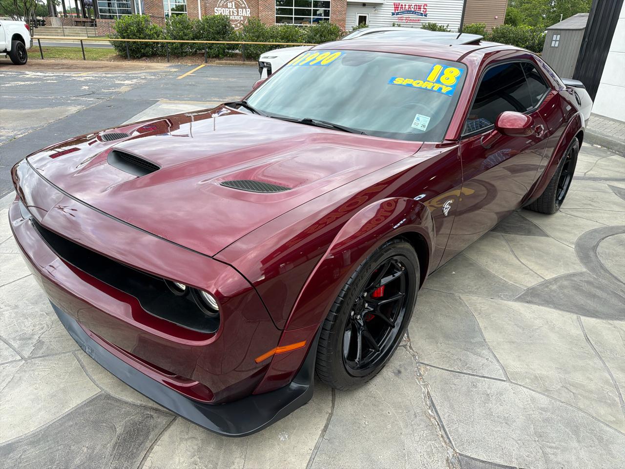 Dodge Challenger SRT Hellcat Widebody RWD 2018