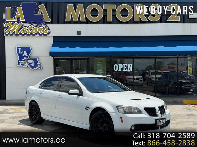 White 2009 Pontiac G8 GT Sedan Rear-Wheel Drive Automatic